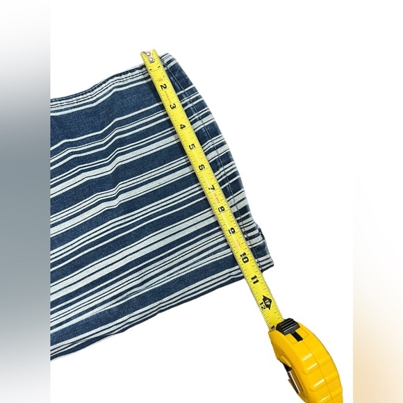 Lucky & Blessed Women’s High Rise Flare Stripe Denim Jeans - Picture 11 of 16